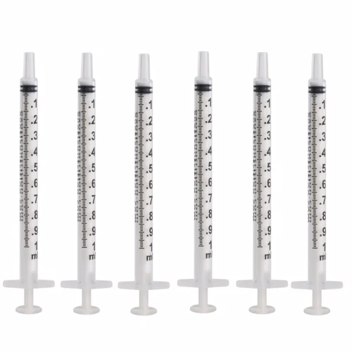 O-Ring Syringes 16 O-Ring Syringes -Nutrition Pet Shop 0RINGSYRINGESLIPTIP1ML6PACK