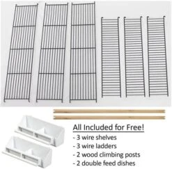 Congo Cage -Nutrition Pet Shop 51so3dz8LrL. AC