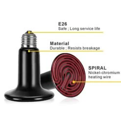 Heating Set (Lamp + Heat Emitter 75W) -Nutrition Pet Shop 5 da218c10 0037 40d1 b096 f2cfdf3dbe8e