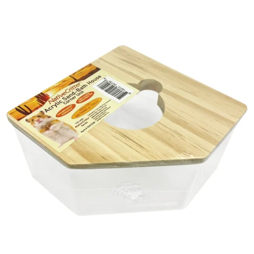 Acrylic Sand Bath 29 Acrylic Sand Bath -Nutrition Pet Shop AcrylicSandBathCorner1