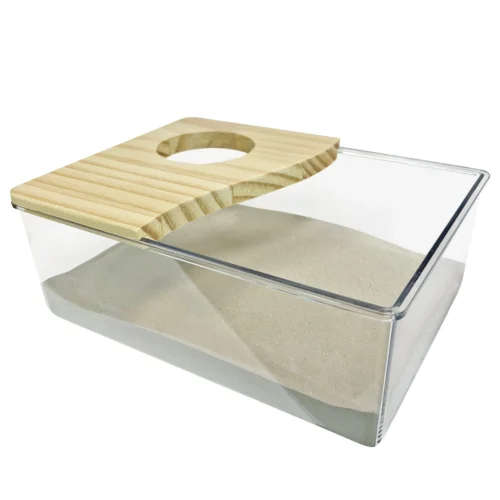 Acrylic Sand Bath 32 Acrylic Sand Bath -Nutrition Pet Shop AcrylicSandBathLarge1