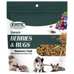 Berries & Bugs Sugar Glider Food & Hedgehog Food -Nutrition Pet Shop BerriesAndBugsSampleBag1