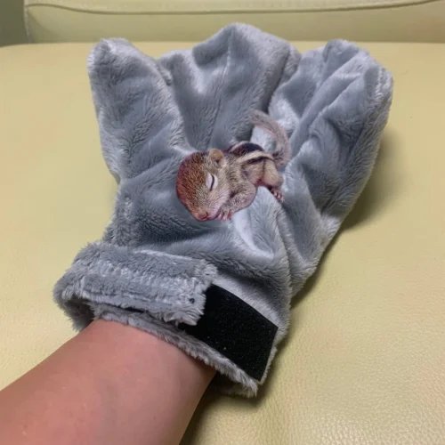 Calming Glove -Nutrition Pet Shop BondingMittWithSquirrel1