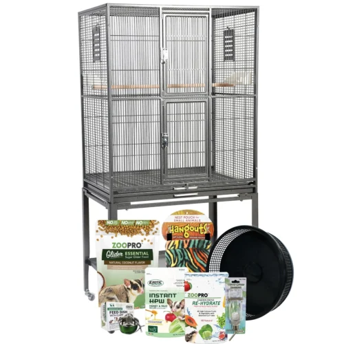 Brisbane Cage & Starter Pack For Sugar Gliders