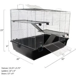 Casablanca Cage -Nutrition Pet Shop CasablancaCageDimensionsDetailed2