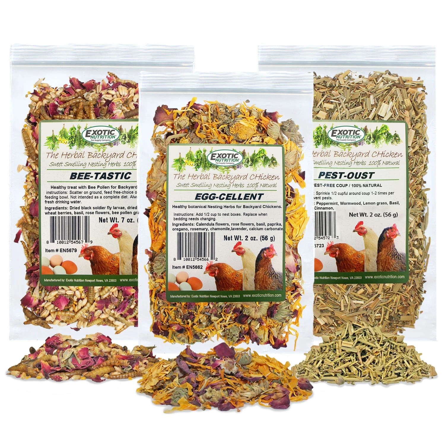 Chicken Herb 3 Pack 6 Chicken Herb 3 Pack - Image 6