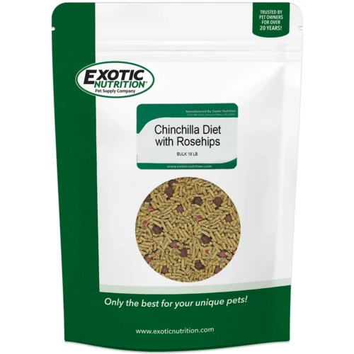 Chinchilla Diet W Rose Hips Chinchilla Food -Nutrition Pet Shop ChinchillaDietwithRoseHips18lb 1