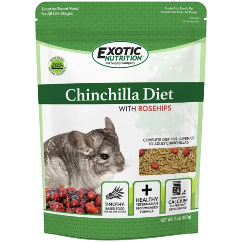 Chinchilla Diet W Rose Hips Chinchilla Food