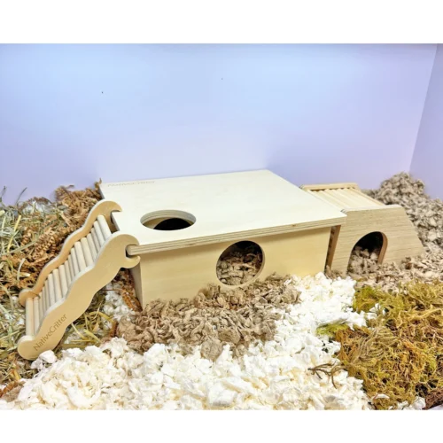 Chamber Box -Nutrition Pet Shop ClimberCaveInCage1