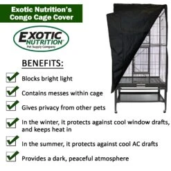 Congo Cage -Nutrition Pet Shop CongoCageCoverBenefits1