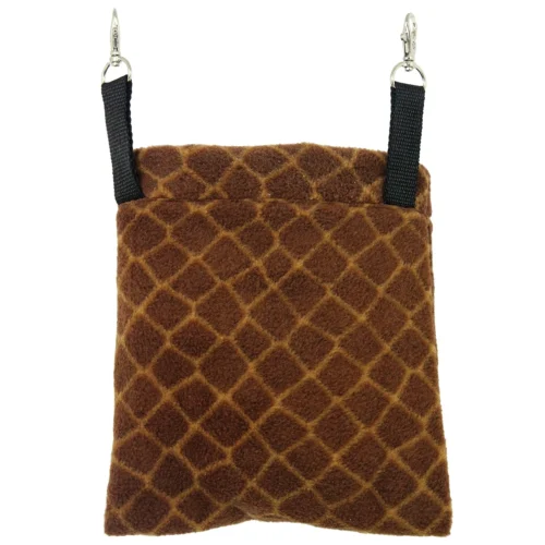 Giraffe Pouch Set -Nutrition Pet Shop Deluxe Nest Pouch Snakeskin back