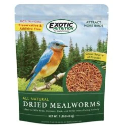 Dried Mealworms 1 Lb.