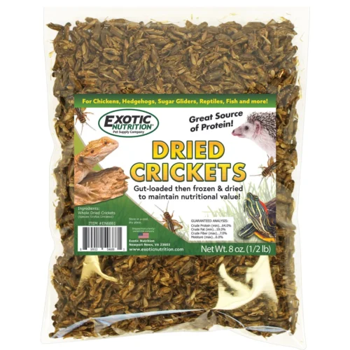 Dried Crickets 8 Oz.
