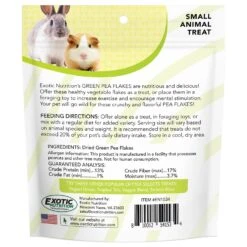 Green Pea Flakes -Nutrition Pet Shop GreenPeaFlakes3oz 3