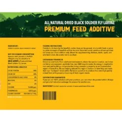 Grub-Worms Black Soldier Fly Larvae 21 Grub-Worms Black Soldier Fly Larvae -Nutrition Pet Shop GrubwormsLabelBack1 6eb571ef 64c8 4575 a0e6 81a0f01c8546