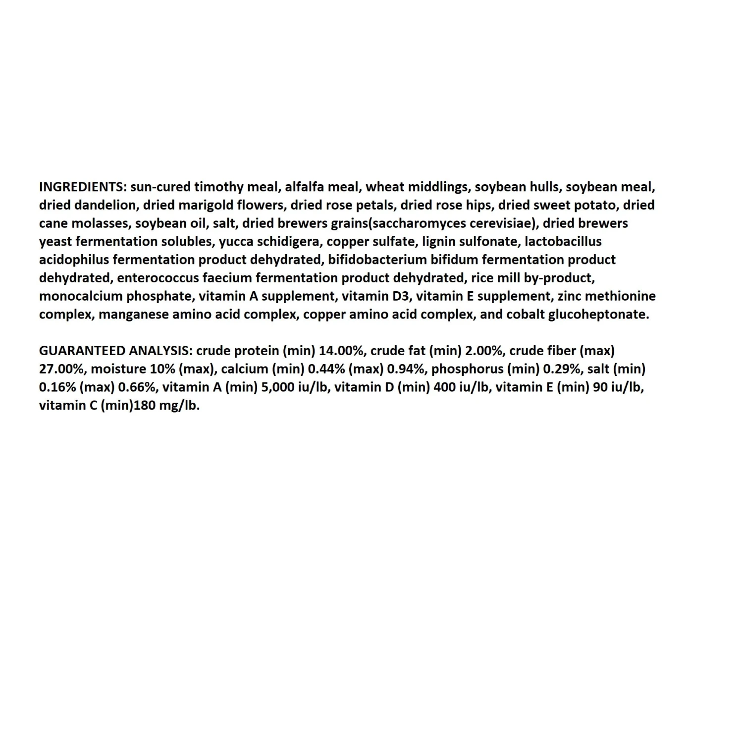 Guinea Pig Food 4.2 Lb. 6 Guinea Pig Food 4.2 Lb. - Image 6