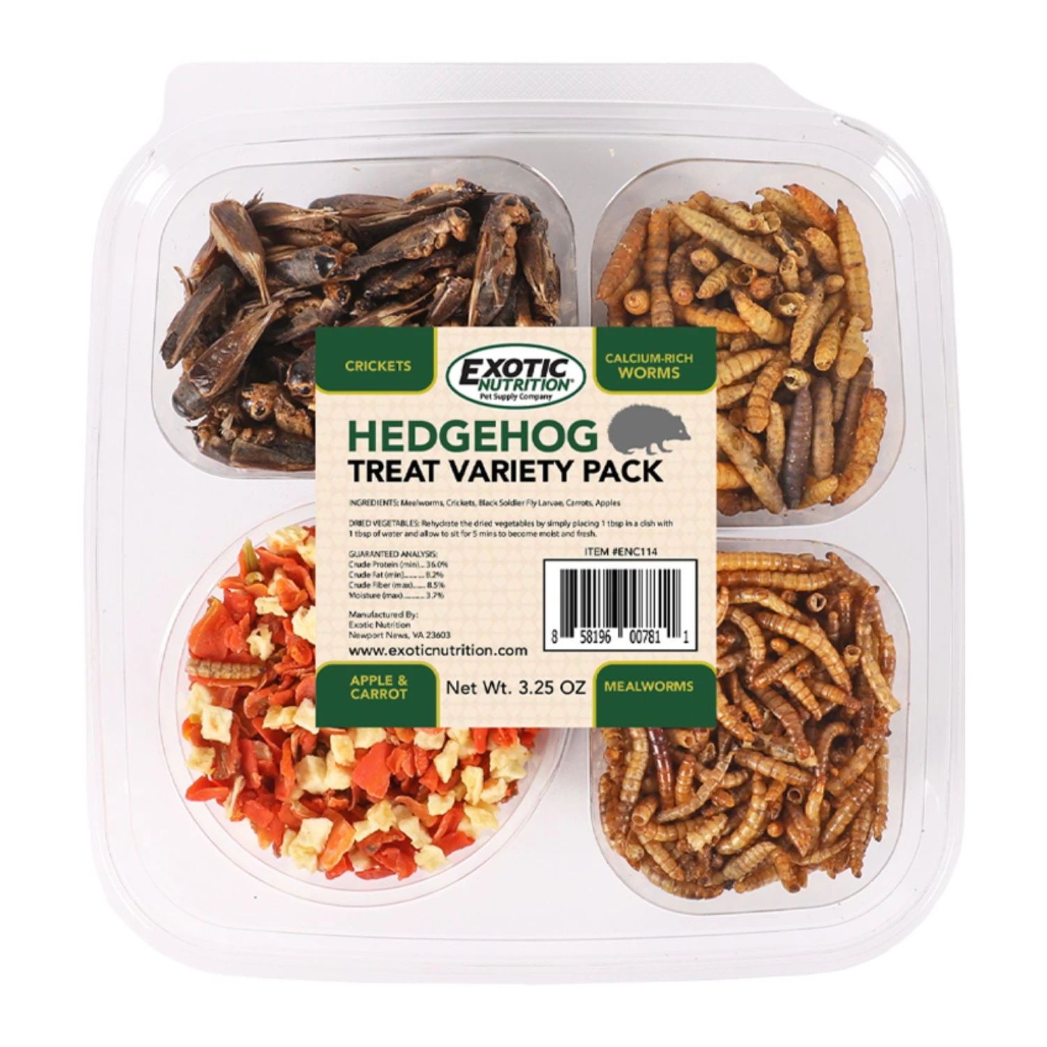 Hedgehog Treat Variety Pack 1 Hedgehog Treat Variety Pack