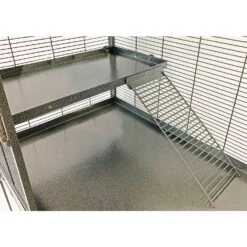 2-Level Mansion Cage 12 2-Level Mansion Cage -Nutrition Pet Shop Mansion 2 Level Inside 1