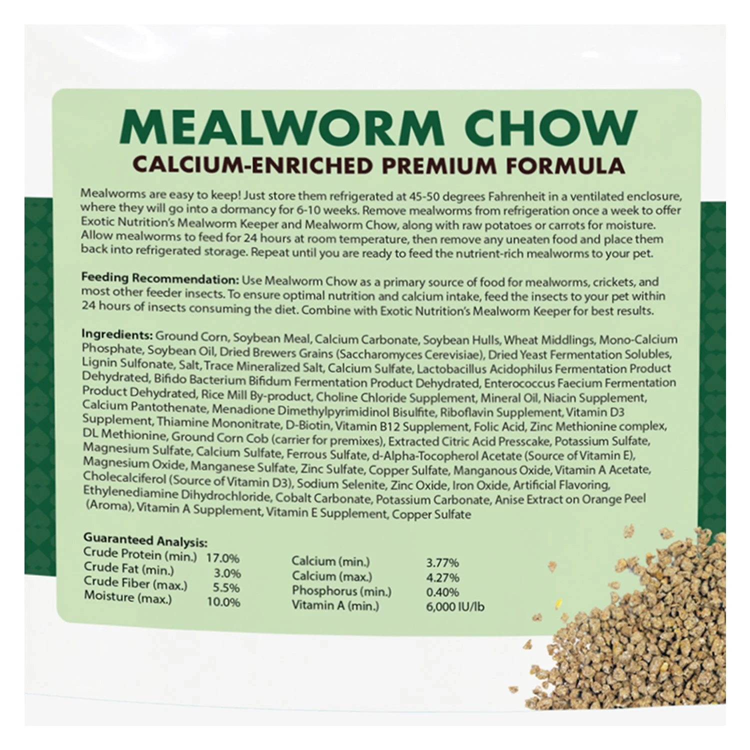 Mealworm Chow Live Mealworm Food 4 Mealworm Chow Live Mealworm Food - Image 4