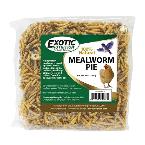 Mealworm Pie 1 Mealworm Pie