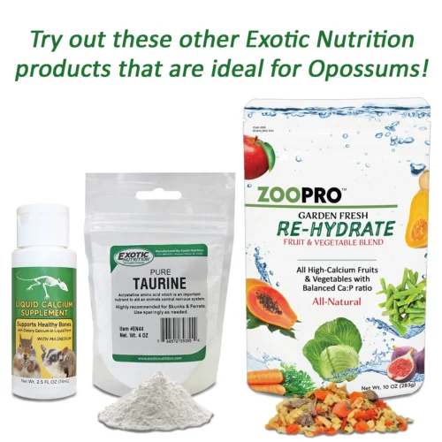 Opossum Complete Opossum Food -Nutrition Pet Shop OpossumCompleteAddOns1