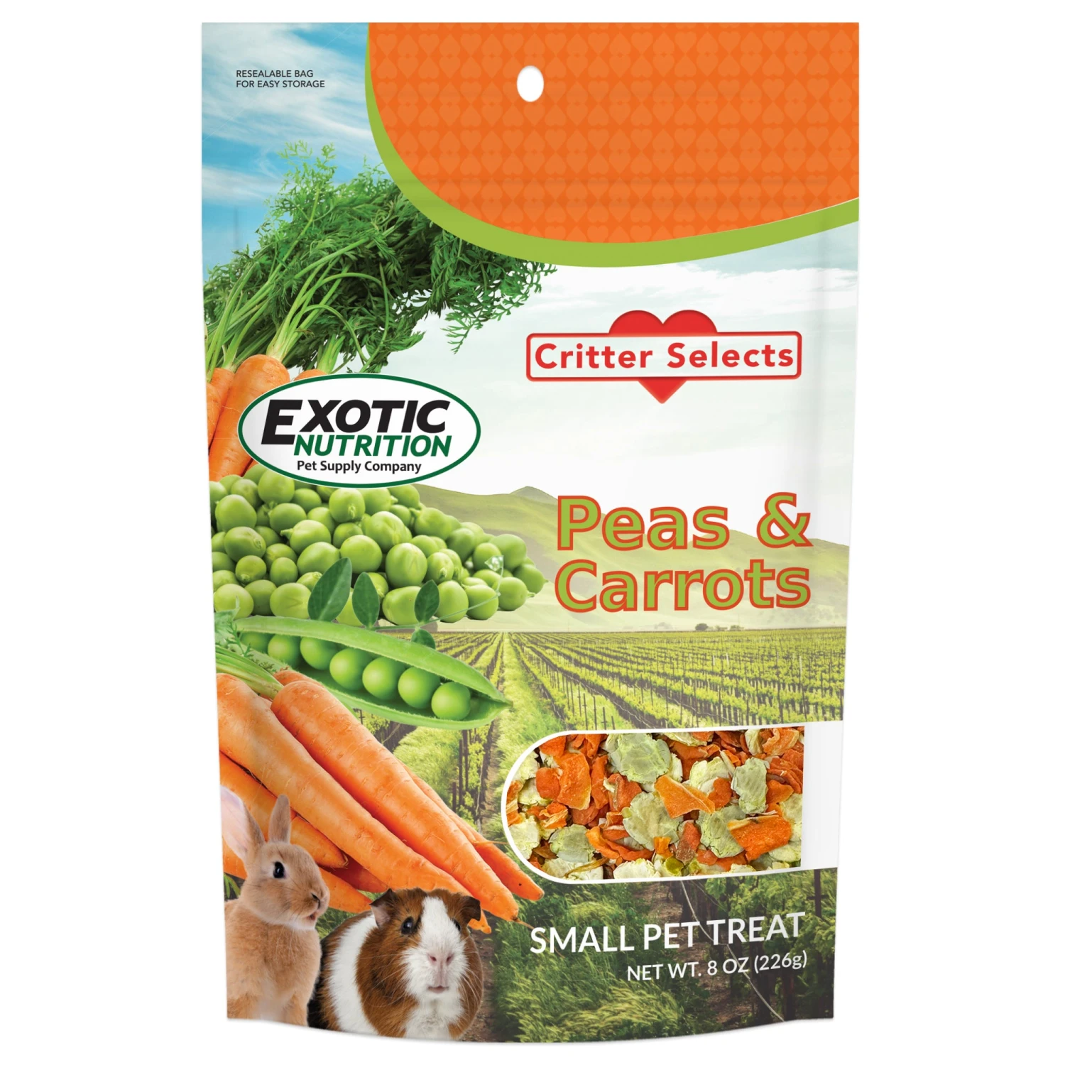 Peas & Carrots 8 Oz. 1 Peas & Carrots 8 Oz.