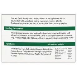 Glider Essential Food Starter Package -Nutrition Pet Shop Rehydrate10ozIngredientSnapshot 1 8faadb1f e1ba 43e4 81db 9aa1f2720072