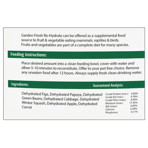 Glider Essential Food Starter Package 16 Glider Essential Food Starter Package -Nutrition Pet Shop Rehydrate10ozIngredientSnapshot 1 8faadb1f e1ba 43e4 81db 9aa1f2720072