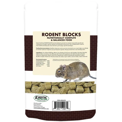 Rodent Blocks Rodent Food -Nutrition Pet Shop RodentBlocksBack 1