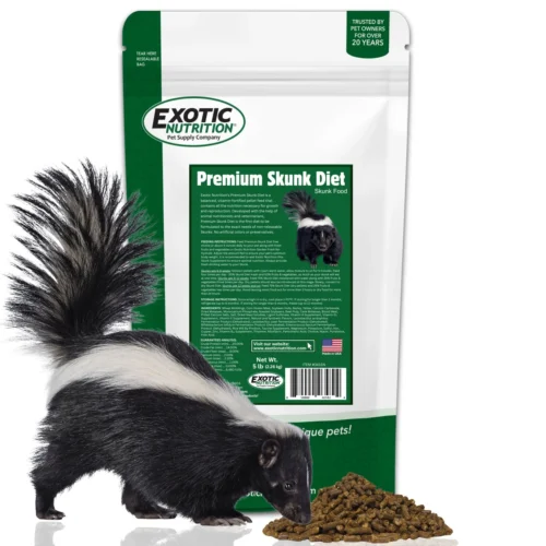 Premium Skunk Diet 5 Lb Skunk Food -Nutrition Pet Shop SD3