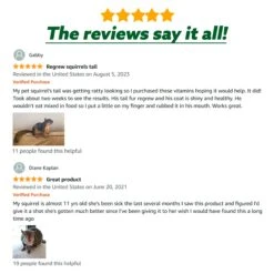 Squirrel Booster (Multivitamin) -Nutrition Pet Shop SquirrelBoosterReviews1copy