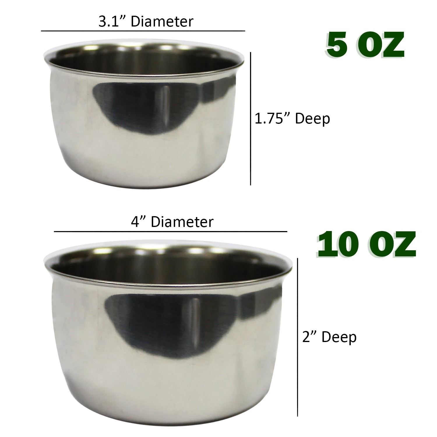 Stainless Steel Feed Dish 7 Stainless Steel Feed Dish - Image 7