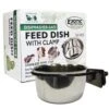 Stainless Steel Feed Dish -Nutrition Pet Shop StainlessSteelFeedDishSilver 1