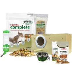 Congo Cage & Starter Pack For Squirrels 8 Congo Cage & Starter Pack For Squirrels -Nutrition Pet Shop StarterPackageSquirrels1 1 1