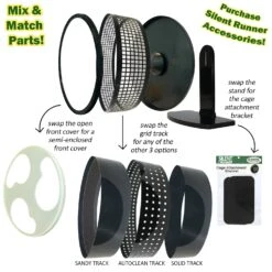 Silent Runner 12" PRO 25 Silent Runner 12" PRO -Nutrition Pet Shop SwapBlackSilentRunnerProParts3