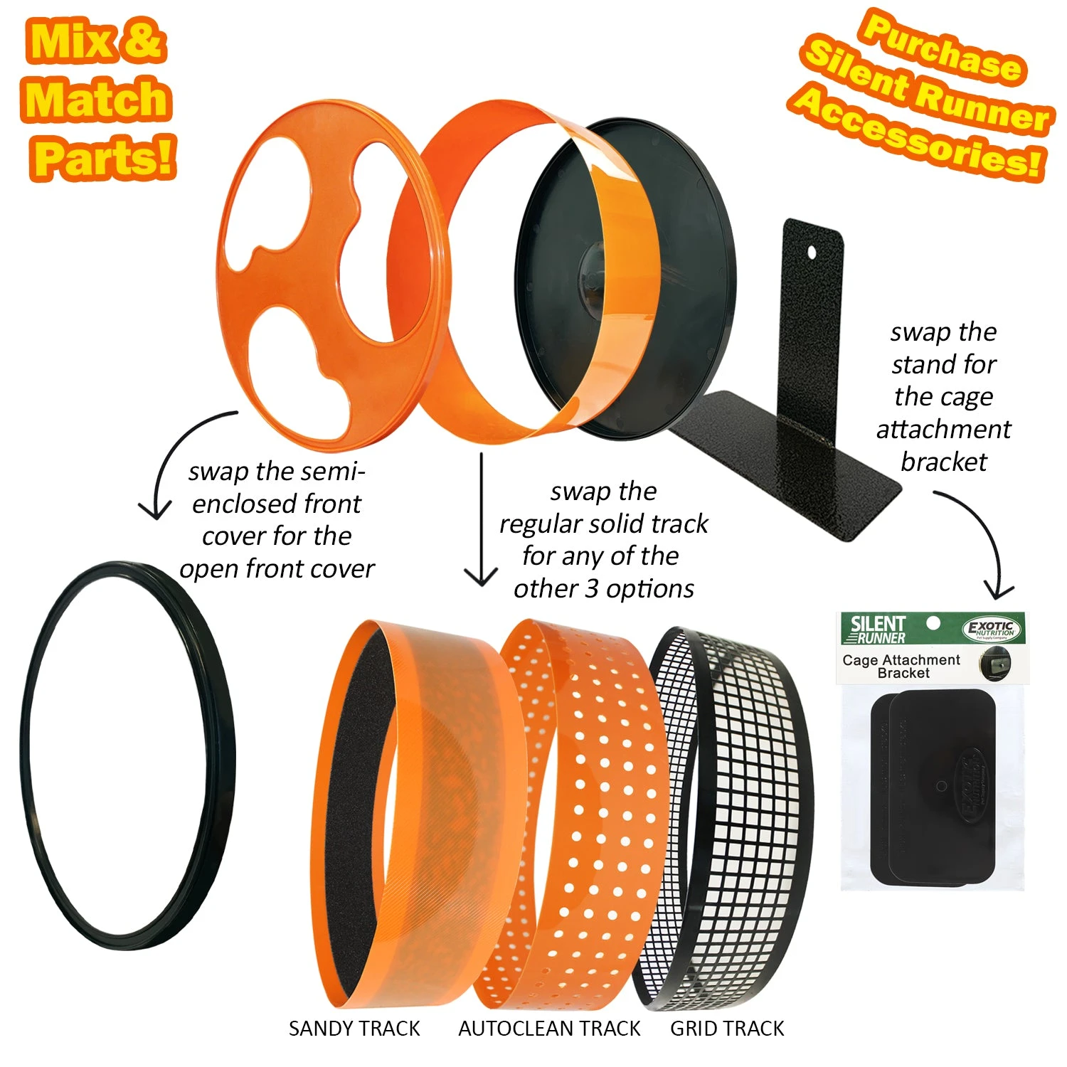 Auto-Clean Track 12 In. (Orange) 5 Auto-Clean Track 12 In. (Orange) - Image 5