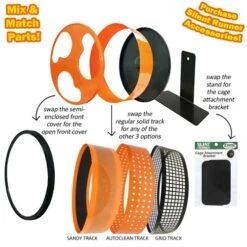 Replacement Track Silent Runner 12" (Regular) 6 Replacement Track Silent Runner 12" (Regular) -Nutrition Pet Shop SwapOrangeSilentRunnerParts1 da81a8c7 f50d 4c43 a923 8b9c8f984f27