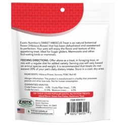 Sweet Hibiscus Treat -Nutrition Pet Shop SweetHibiscusBack1