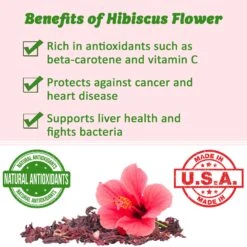 Sweet Hibiscus Treat -Nutrition Pet Shop SweetHibiscusBenefits1