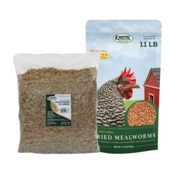 Worm Value Pack / 11 Lb. Mealworms + 5 Lb. Black Soldier Fly Larvae