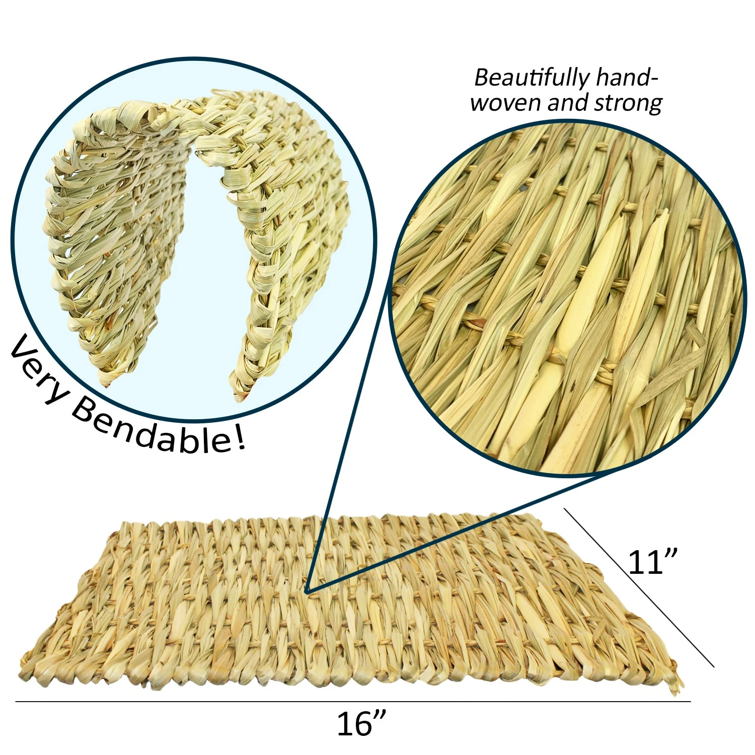 Woven Grass Mat 2 Woven Grass Mat - Image 2