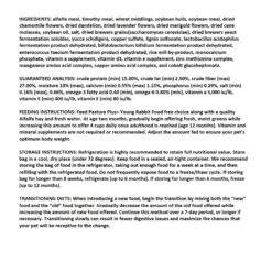 Young Rabbit Food 5 Lb. -Nutrition Pet Shop YoungRabbit3